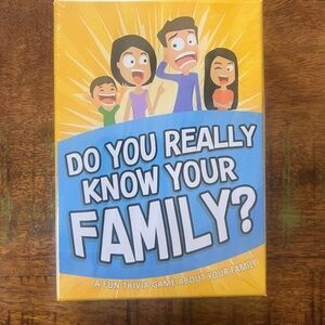 New Do You Really Know Your Family? Trivia Game